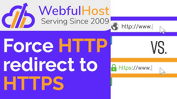 Force HTTP redirect to HTTPS - cPanel - WebfulHost