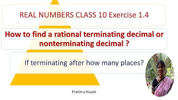 HOW TO KNOW TERMINATING OR NOT  | CLASS 10 MATH | IF AFTER HOW MANY PLACES | SHORT TRICK | RATIONALS