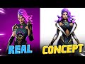 Is medusa better than her concept art  fortnite