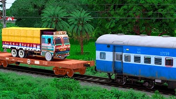 ICF Blue Coupling Lorry Container | BUMPY RAILROAD | Train Simulator | Railworks 3 | NTG GAMING