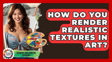 How Do You Render Realistic Textures In Art? - Drawing and Painting Academy