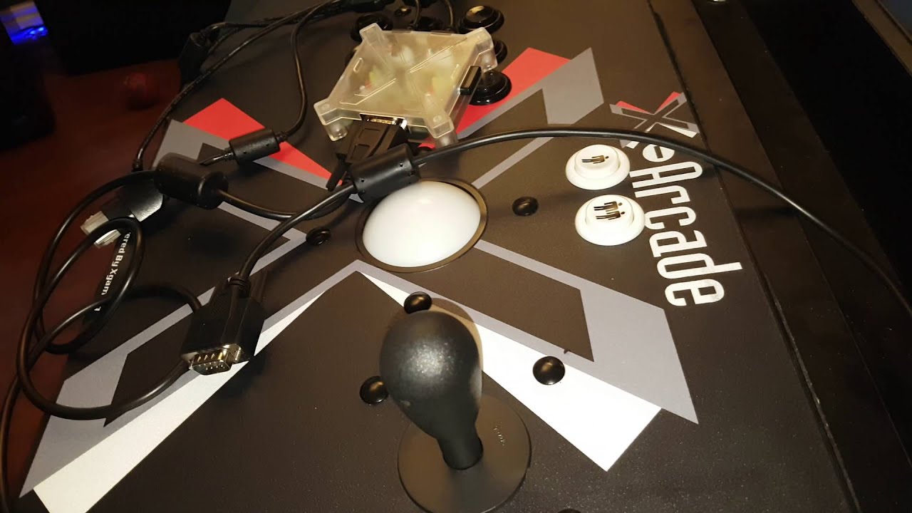 X-Arcade Tankstick X-Adapter Overview, Setup and Demo - YouTube