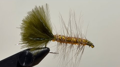 Tying the SCRAP FLY! 🧵 Turn Your Leftovers into a Killer Trout Pattern!