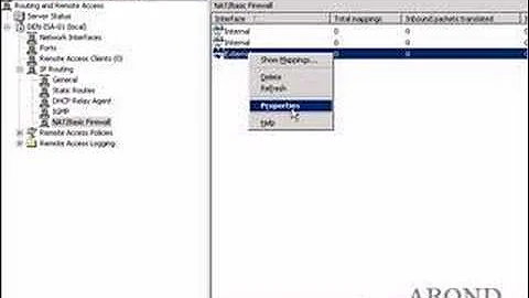 How To Install and Configure RRAS NAT&VPN