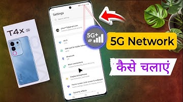 How to Enable 5G Network on Vivo T4x / VIVO T4X 5G Network Settings