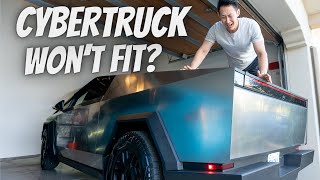 Is the Tesla Cybertruck too BIG for a Garage… (With a Tesla Model X?) by Everyday Chris 15,241 views 1 month ago 8 minutes, 1 second