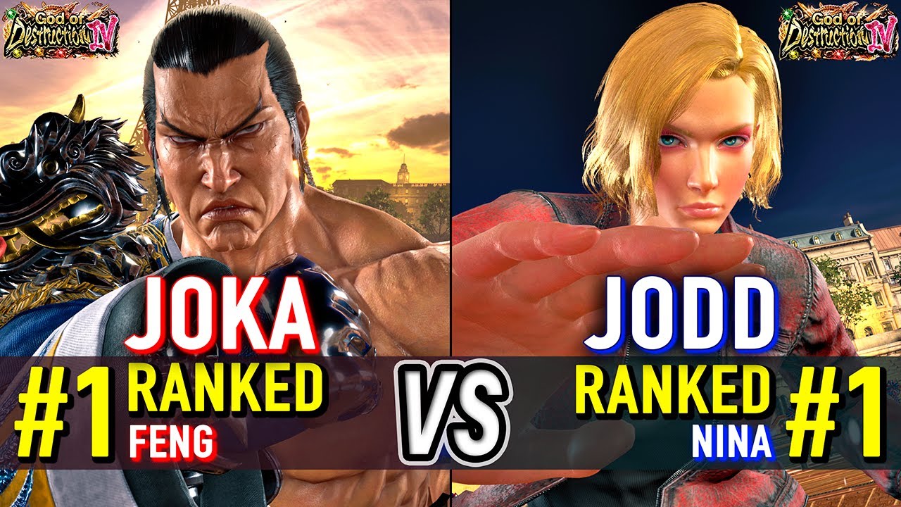 T8 🔥 JOKA (#1 Ranked Feng) vs JODD (#1 Ranked Nina) 🔥 Tekken 8 High Level Gameplay