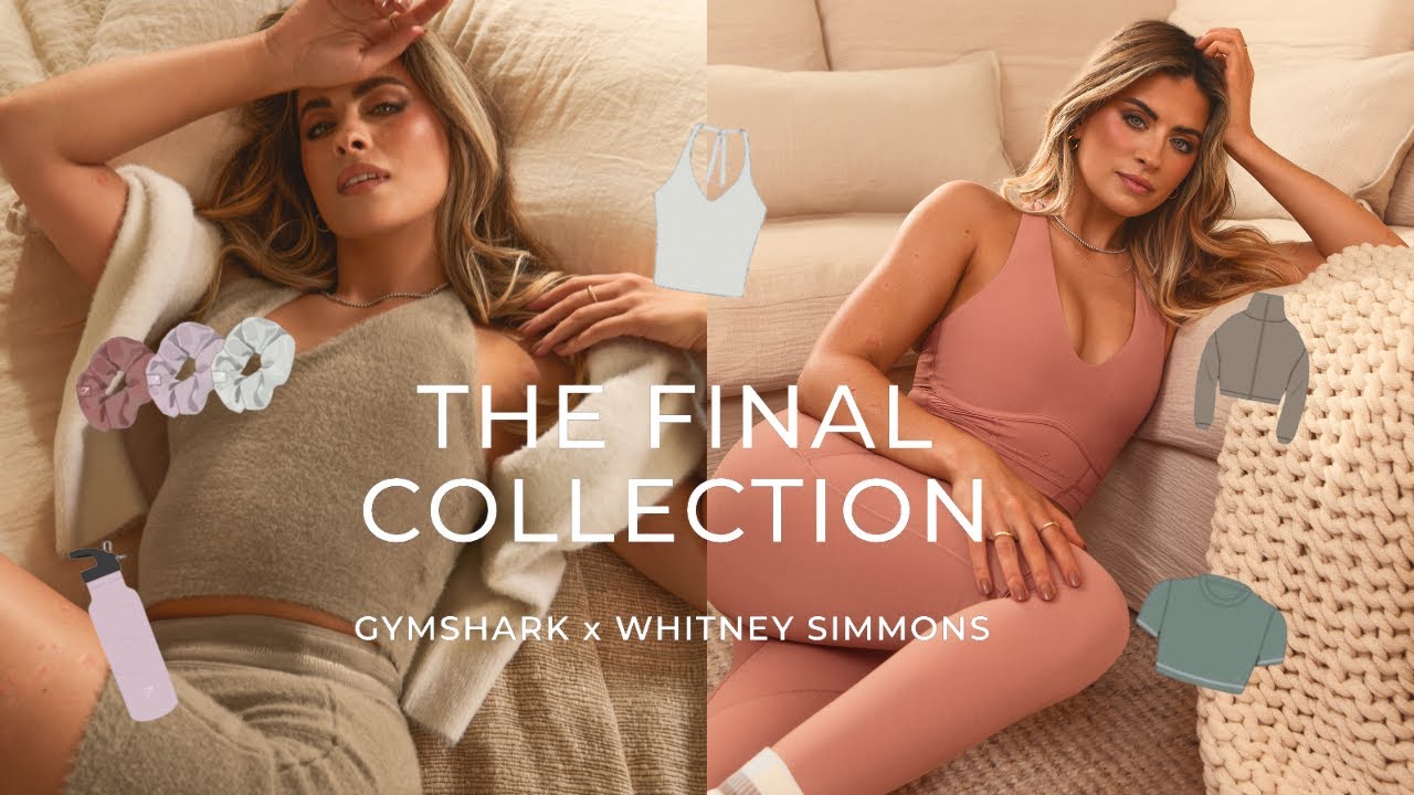 For the very last time… 🤍 The brand new and final Gymshark x Whitney  Simmons Collection is nearly here 🫶🏼💕 Head to my YouT