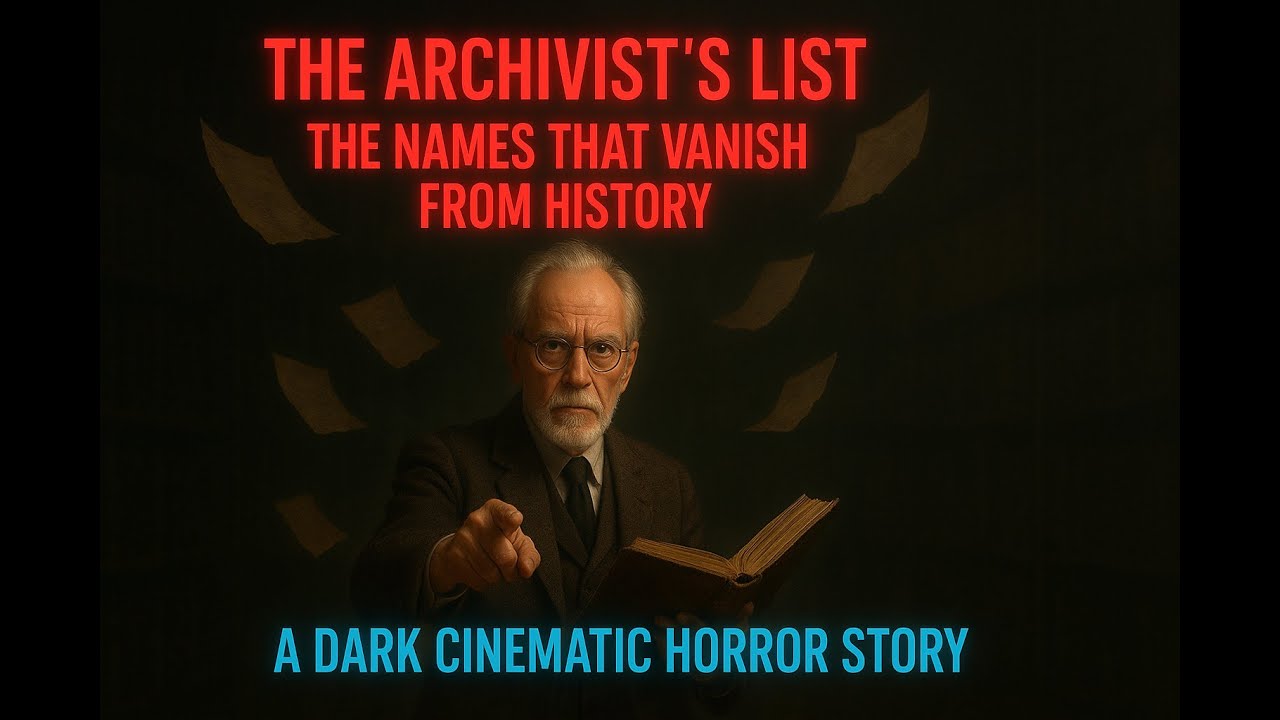 The Archivist’s List – The Names That Vanish from History | Horror ...
