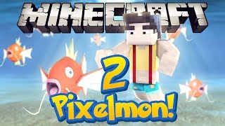 PixelLeague Pixelmon server | Episode 2 - BLOW UP FISH!