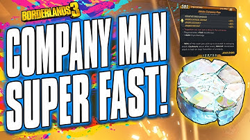 Borderlands 3 | FASTEST COMPANY MAN Farm - Best Artifact in the game?