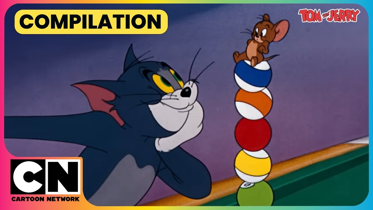 Tom & Jerry's Funniest Pranks and Wildest Battles! 😂🐱🐭| Tom and Jerry🐁|@cnindia