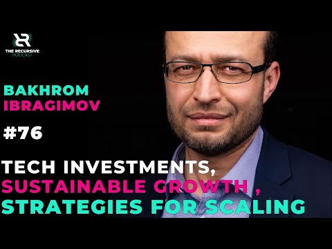 Navigating the Path to Sustainable Growth With Bakhrom Ibragimov From Molten Ventures | Ep.76