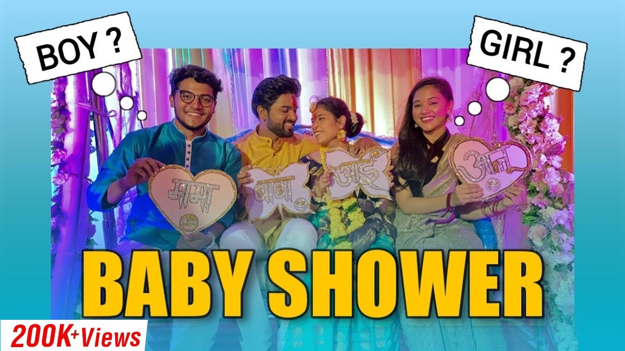 BOB KOMAL होनार मामा आणि आत्तु BABY SHOWER VLOG 👶🎉