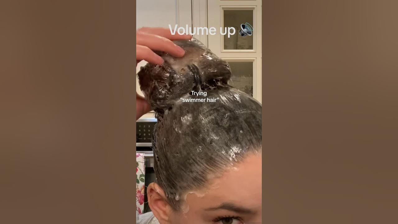Saving my hair from chlorine or a soft launch to a buzz cut 🤨 #swimmer #asmr #myhair #asmrvideo Saving my hair from chlorine or a soft launch to a buzz cut 🤨 #swimmer #asmr #myhair #asmrvideo