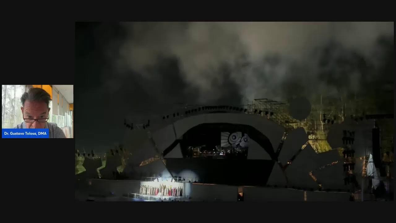 Eating at a family event and attending an amazing event.