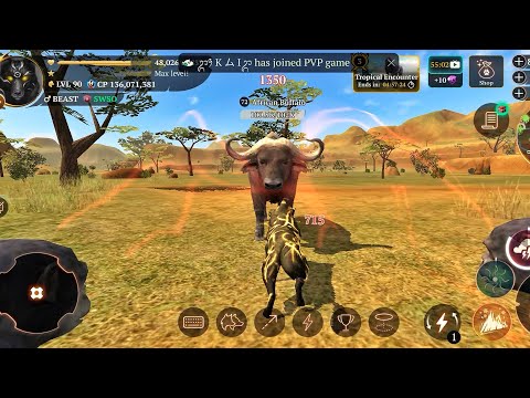 The Wolf: Animal Game MMORPG Savannah Valley and Synergy Guide