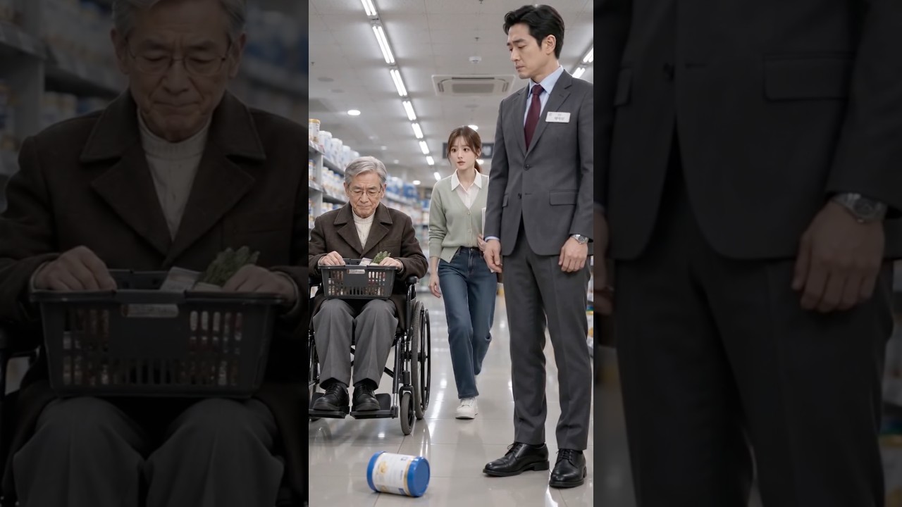 휠체어 노인을 무시한 매장 책임자, 그의 정체를 알고 얼어붙었다… #Shorts #감동 #반전 #인간극장