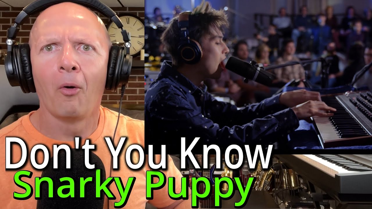 Band Teacher Reacts to Snarky Puppy Don't you Know Feat. Jacob Collier