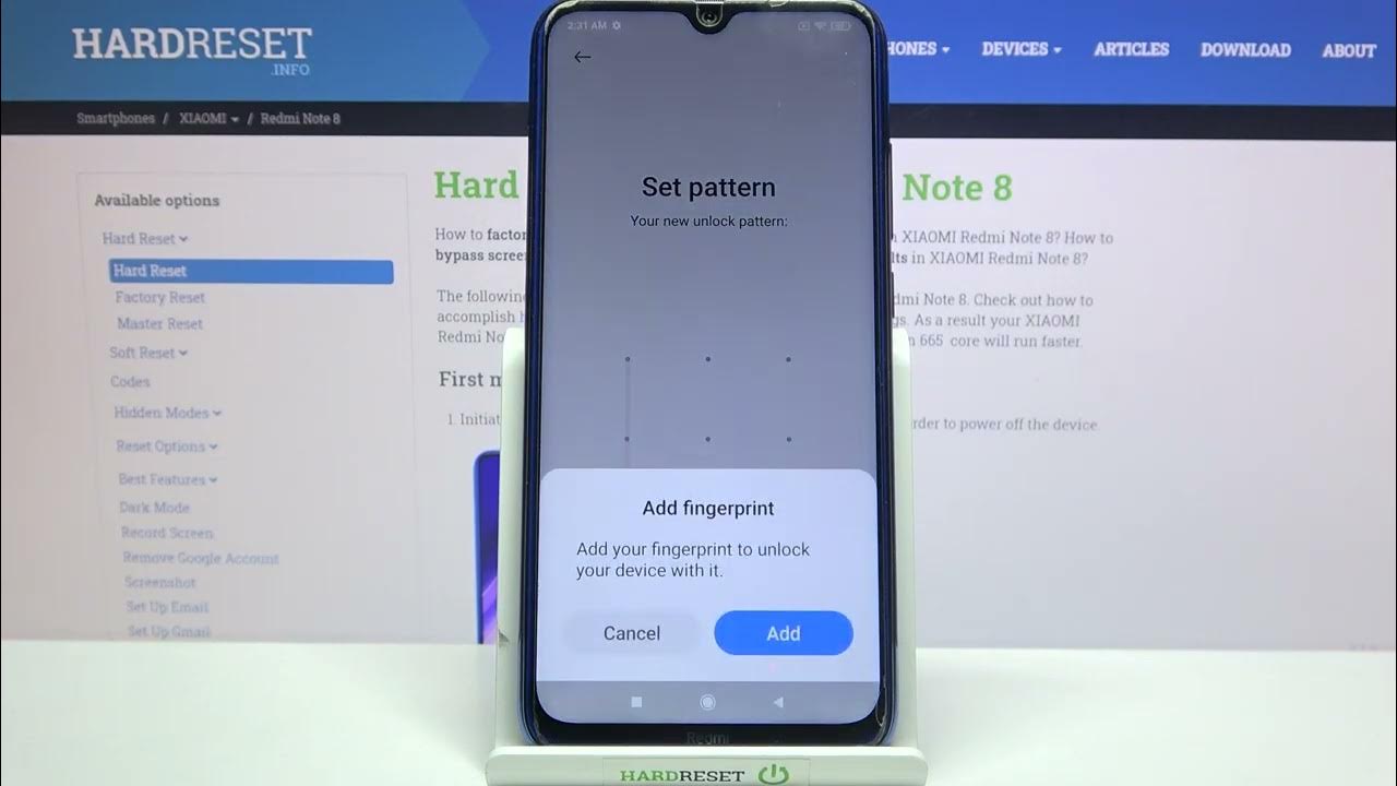 how-to-add-screen-lock-to-xiaomi-redmi-note-8-set-up-screen-lock