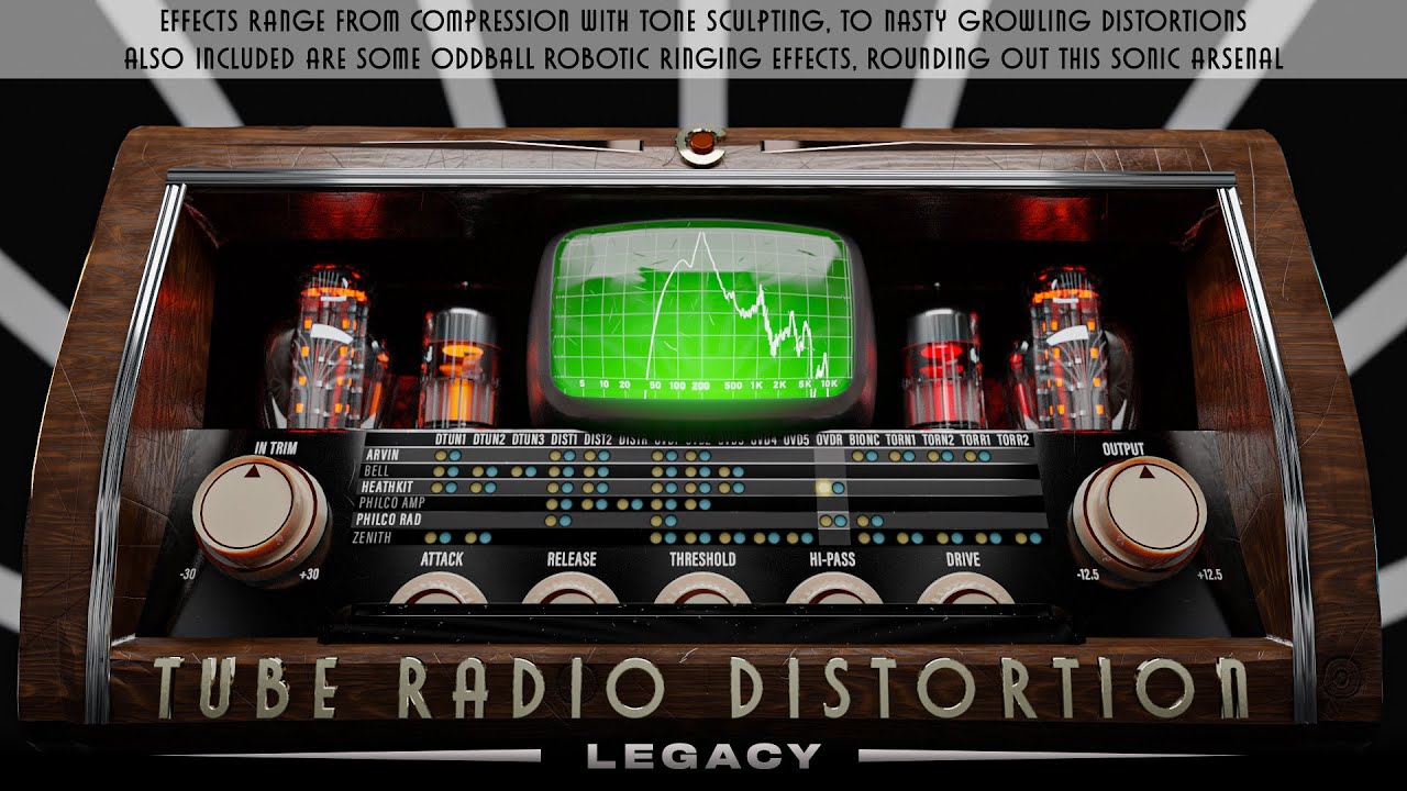 Cupwise - Tube Radio Distortion (promo and audio demo)