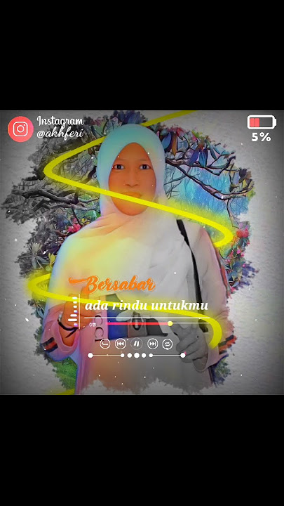 Animasi Story WA dan Instagram (Vanny vabiola - ada rindu untukmu)