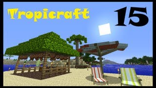 Tropicraft Ep. 15 - Baller Paradise Hangout Complete! (Minecraft Mod LP) screenshot 4