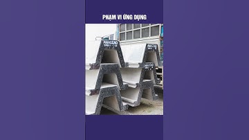 Ưu điểm của cọc cừ ván dự ứng lực #caukienbetong