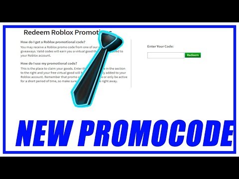 Roblox Promo Code How To Get The Neon Blue Tie Roblox Free Promocode Youtube - roblox tie promo code