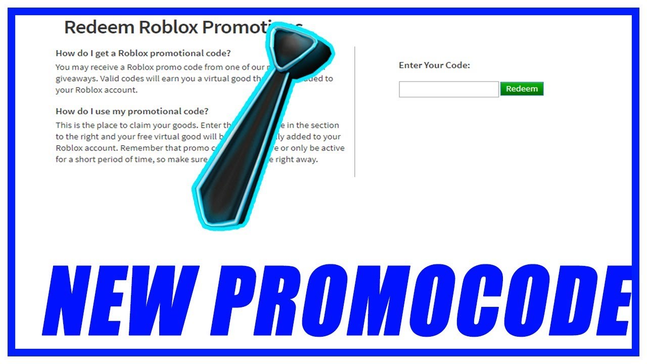 Roblox Promo Code How To Get The Neon Blue Tie Roblox Free Promocode - neon necktie roblox