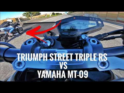 YAMAHA MT-09 VS TRIUMPH STREET TRIPLE RS