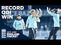 Record odi win  england v west indies classic  womens cricket world cup 2020