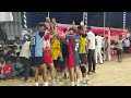 Saeed alam and company azamgarh vs e a enterprise manchobha full volleyball match  volleyball match