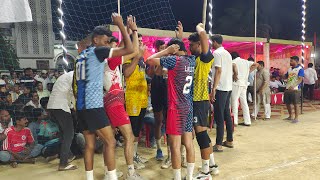 Saeed Alam and company Azamgarh Vs E A Enterprise Manchobha Full Volleyball match | Volleyball match