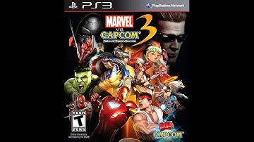 Marvel vs Capcom 3 character select
