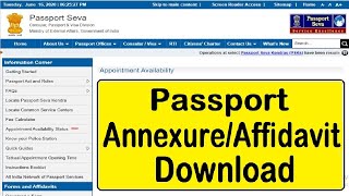 Download lagu Passport Annexure/affidavit Download : Download Passport Annexure/affidavit Onli Mp3 Video Mp4
