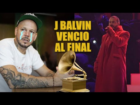 J BALVIN EN EL GRAMMY GANO LA BATALLA CONTRA RESIDENTE – no seas un hombre emocional