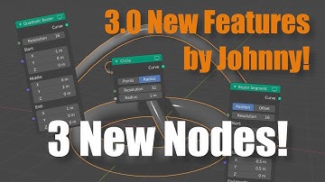 Nieuwe functies in Blender 3.0: 3 extra nieuwe geometrieknooppunten die ik heb geprogrammeerd!