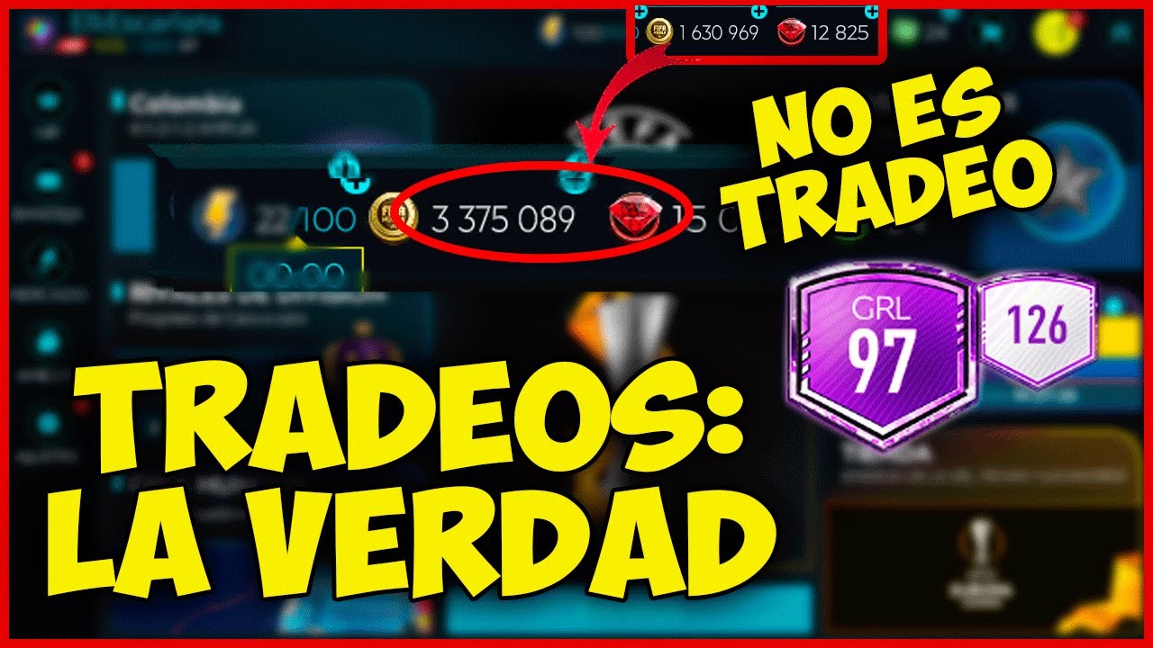 La verdad sobre los tradeos en Fifa Mobile