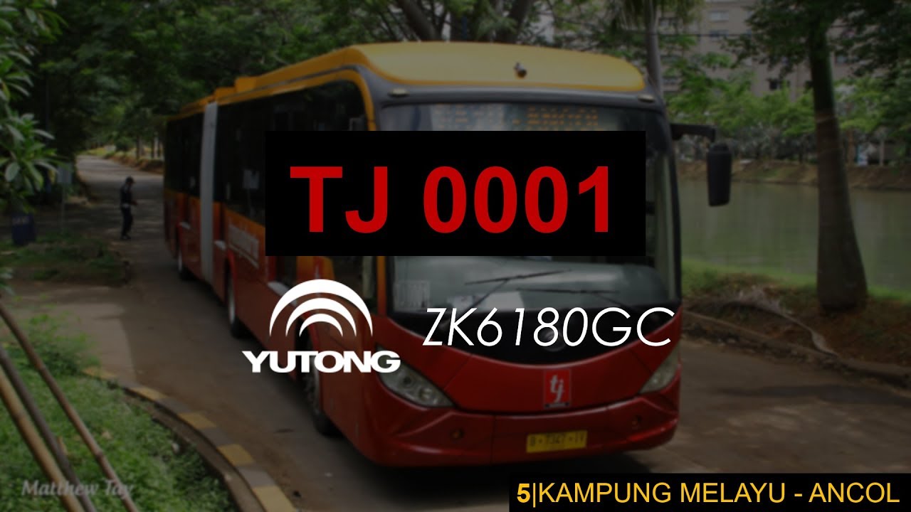 [Transjakarta] Yutong ZK6180GC #TJ0001 on Koridor 5