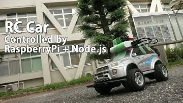 【JRSG】RC Car Controlled by RaspberryPi + Node.js