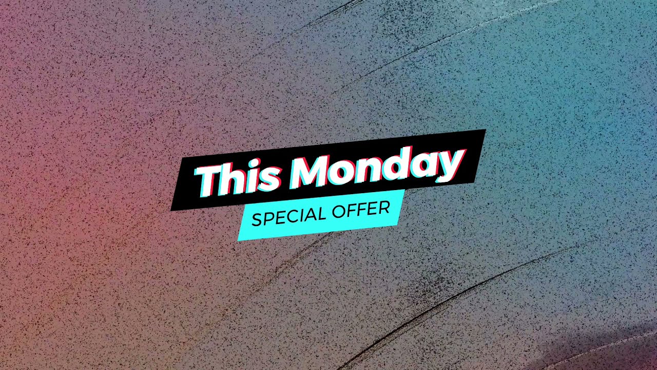 Free Cyber Monday Teaser Video Template (Customizable) - FlexClip