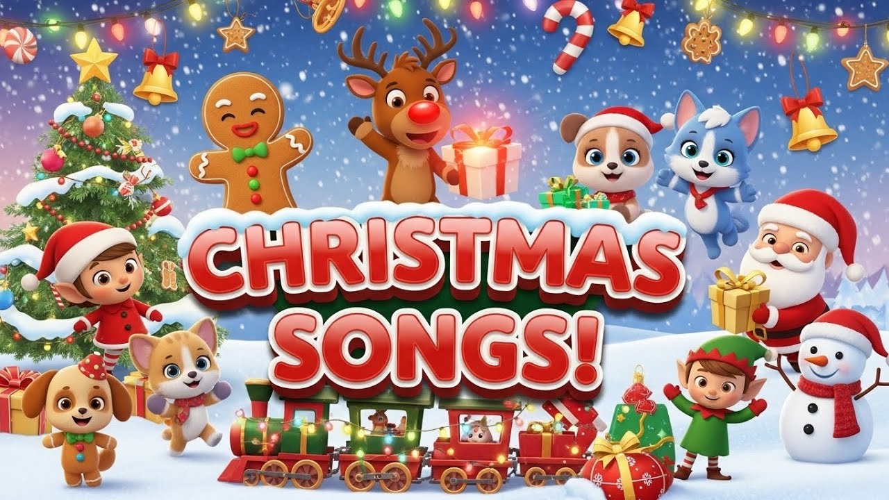 🎄 Christmas Songs for Kids – Fun, Festive & Magical Holiday Music ...