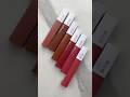 Maybelline Matte Ink Lipstick Swatches Maybellinelipstick Maybelline Transferprooflipstick Viral Maybelline Matte Ink Lipstick Swatches Maybellinelipstick Maybelline Transferprooflipstick Viral