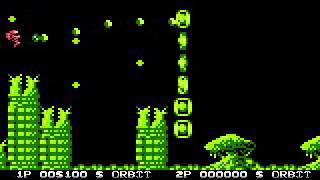 Atari 800 - Zybex playthrough - Level 1 (Arcturus)