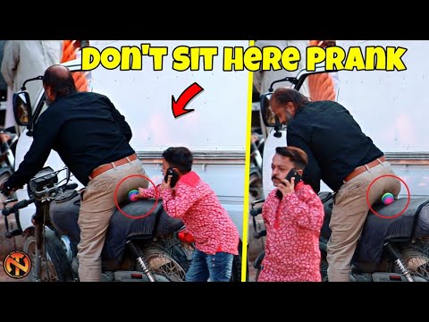 Don't Sit here Prank - Funny Public Prank | New Talent