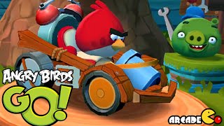 Angry Birds Go! Team Multiplayer Racing with Fans