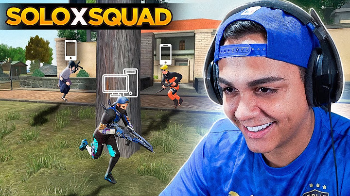 JOGUEI NO EMULADOR SOLO VS SQUAD PELA PRIMEIRA VEZ NA RANQUEADA!!