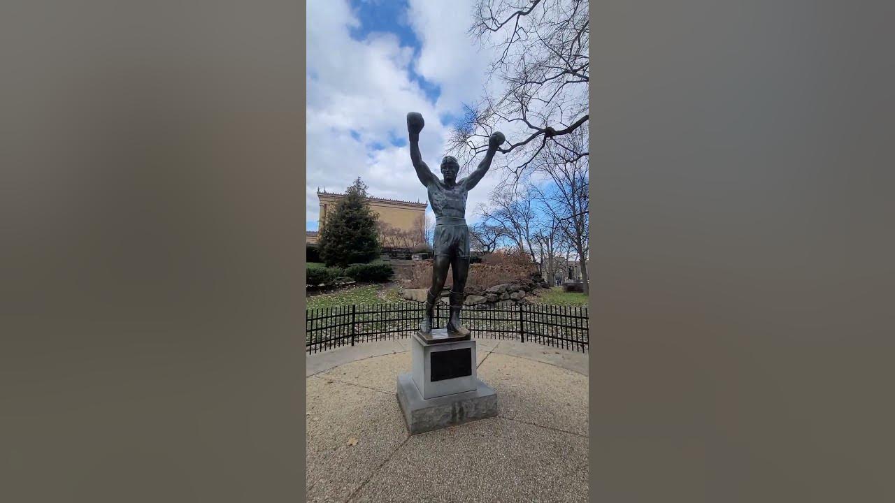 The Rocky Statue in Philadelphia 🥊🔥
