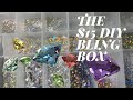 15 nail bling box  organize with me   giveaway